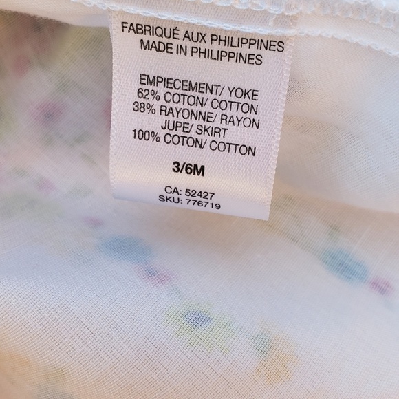 Girls Monkey Bars Denim & Floral Dress - Picture 4 of 4